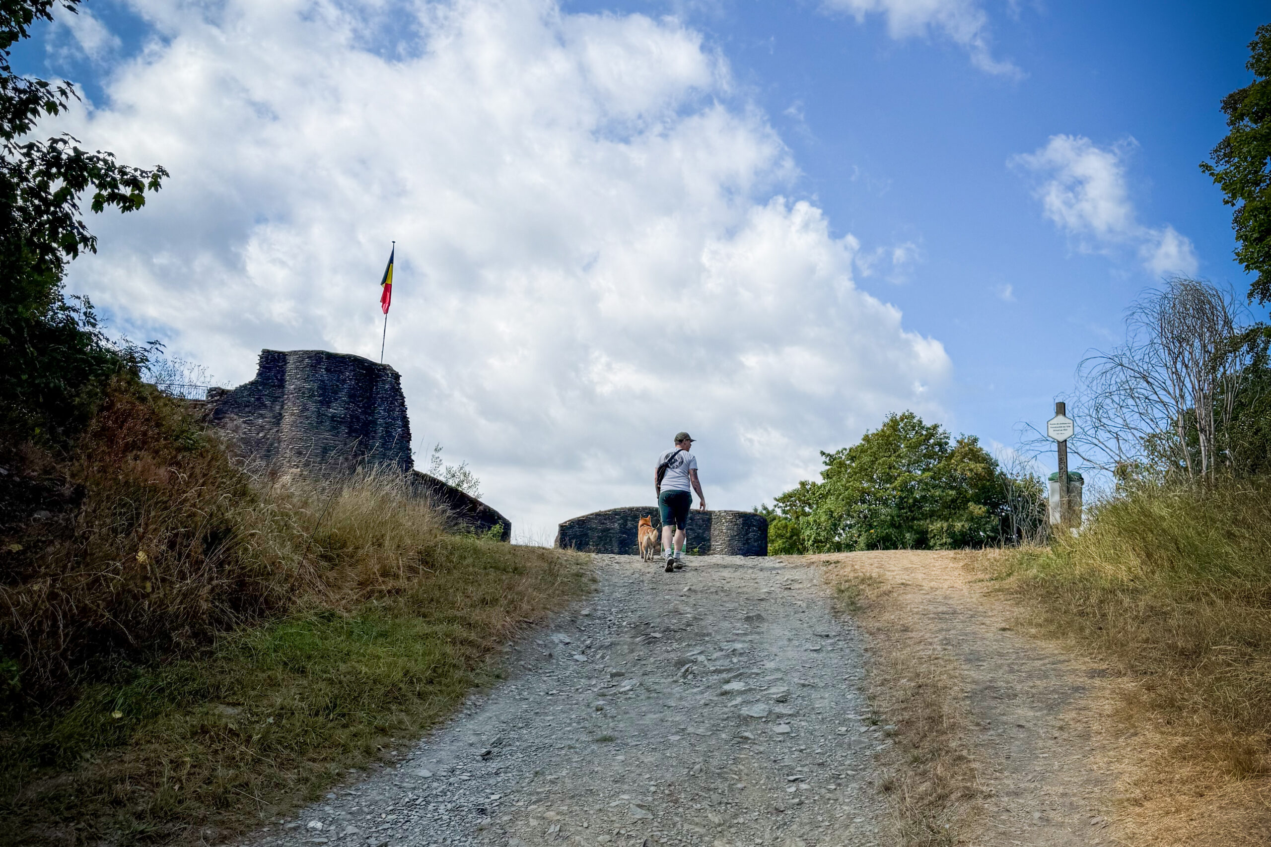 Visiter le château d’Herbeumont avec un chien : une pause parfaite en Ardenne